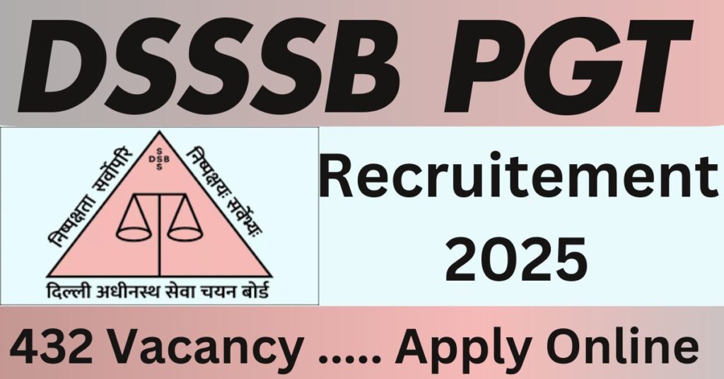DSSSB Vacancy